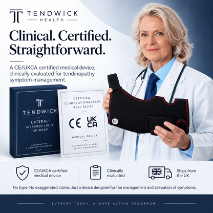 Tendwick Lateral™ Infrared Light Hip Wrap