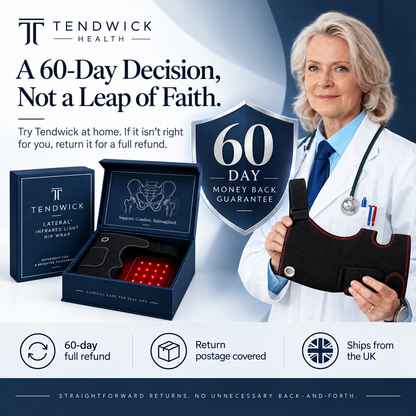 Tendwick Lateral™ Infrared Light Hip Wrap