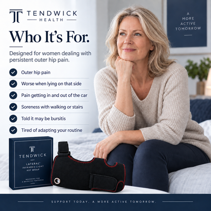 Tendwick Lateral™ Infrared Light Hip Wrap